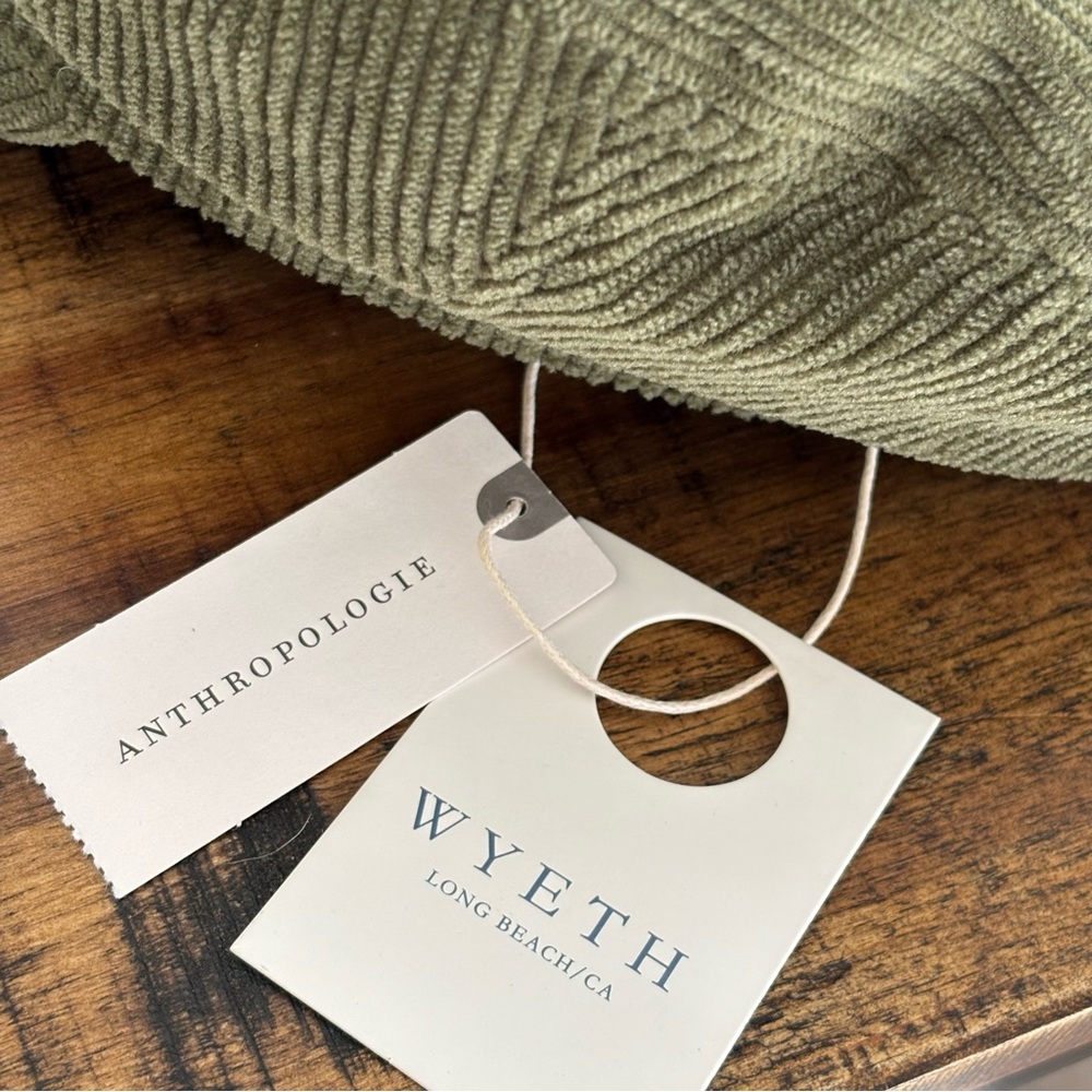 Anthropologie Wyeth Farrah Corduroy Newsboy Cap Olive Green NWT - Picture 6 of 13